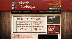 Desktop Screenshot of morrisbarbeque.com